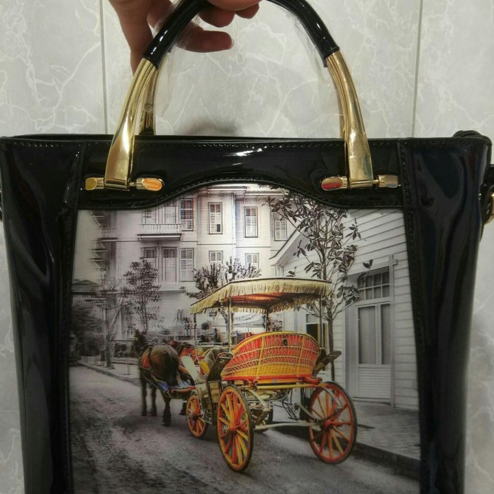 Сумка с рисунком 3d