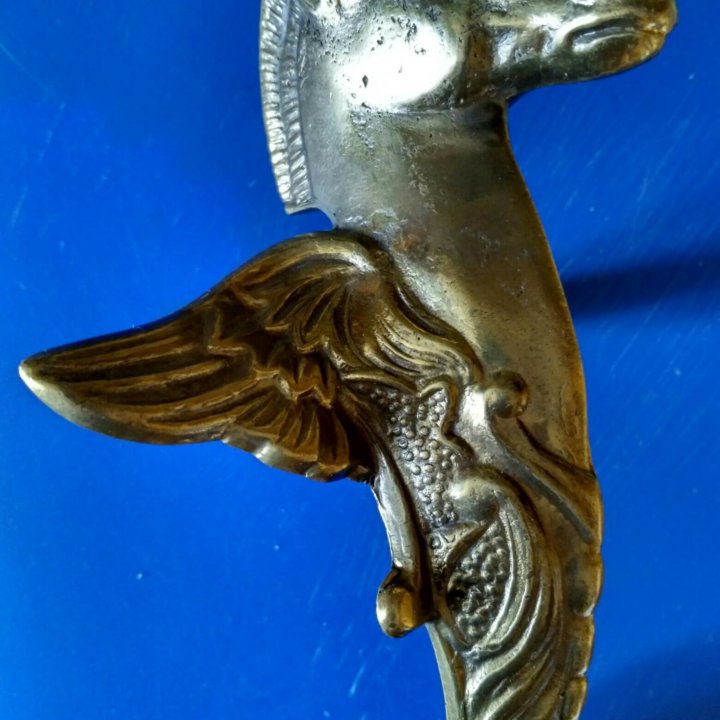 Лошадь Пегас бронза