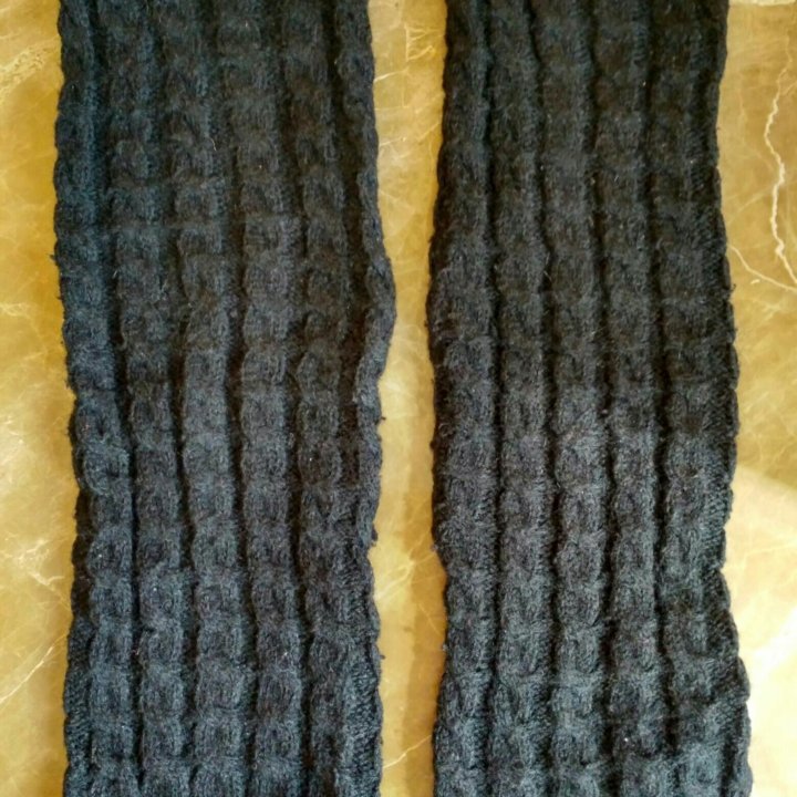 Рукава вязаные