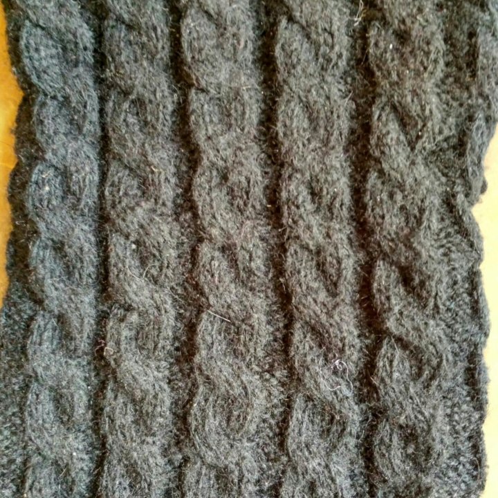 Рукава вязаные