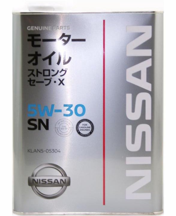 Масло Nissan SN Strong Save X 5W-30 4 л