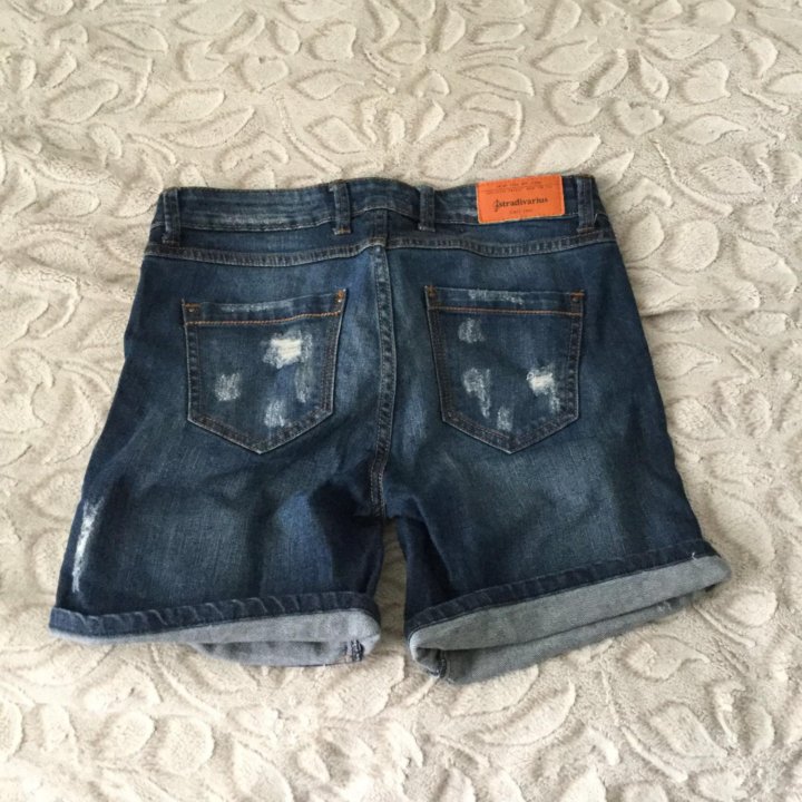 Шорты джинсовые Stradivarius