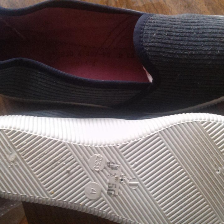 Туфли тряпочные