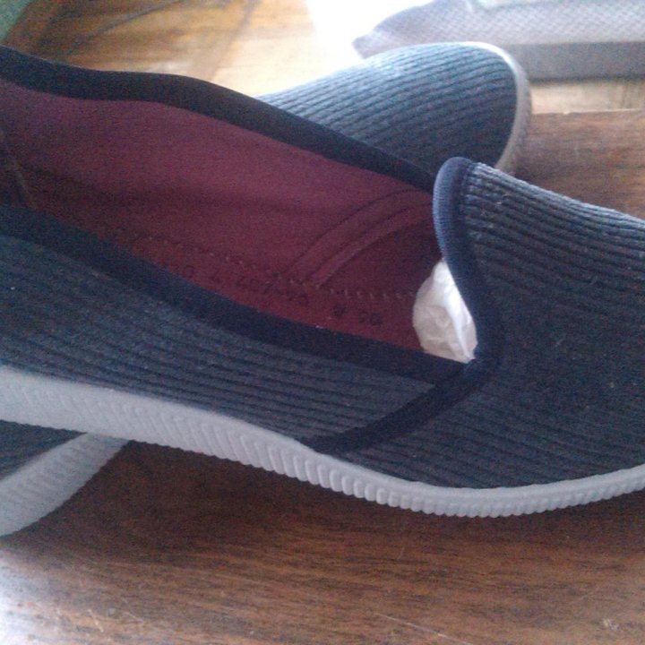 Туфли тряпочные