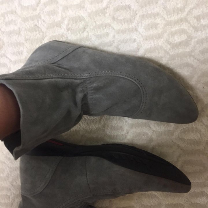 Ботильоны замша