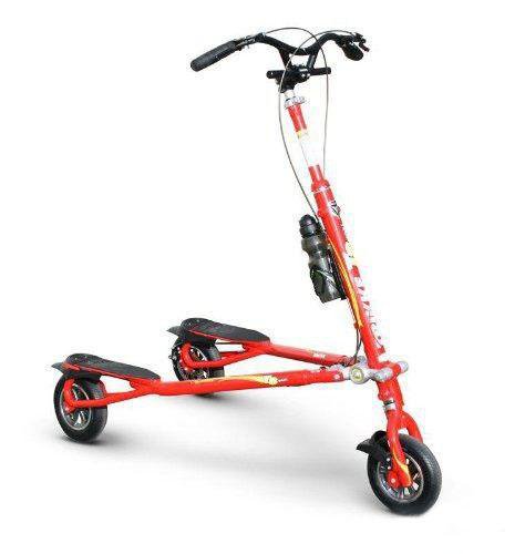 Новый трехколесный самокат Trikke T8 air