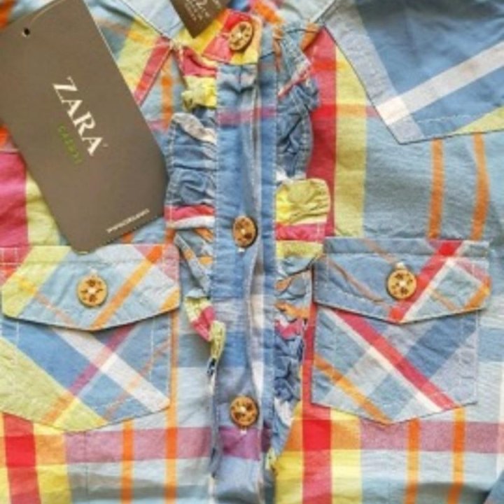 Рубашка Zara,7-8лет