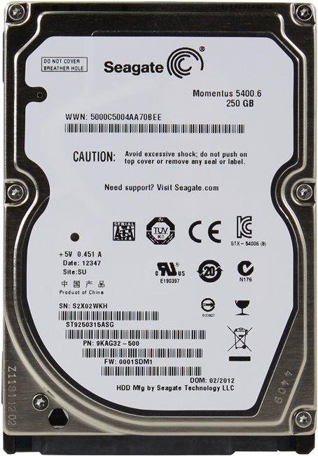 Жесткий диск Seagate ST9250315AS 250Gb