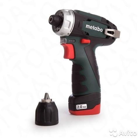 Шуруповерт metabo PowerMaxx BS 2х2.0