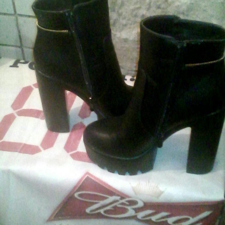 Ботильоны зимние