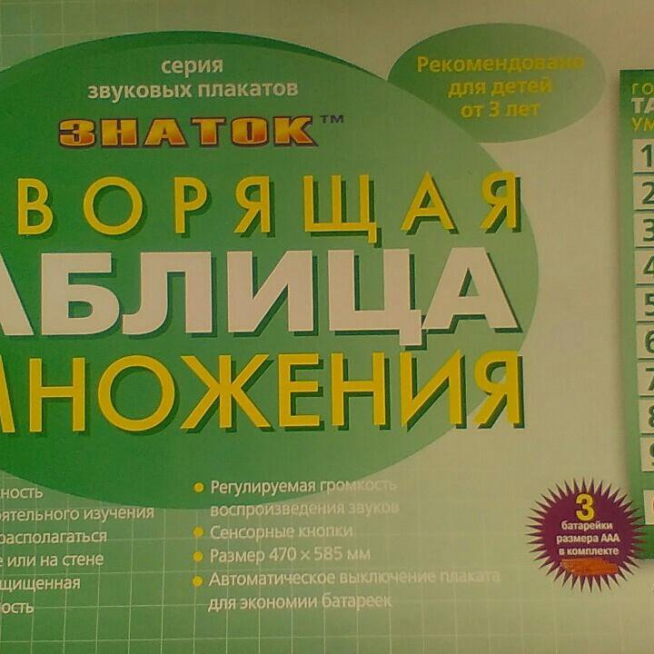 Обучающие звуковые плакаты.