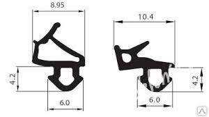 Уплотнительная резина для окон VEKA