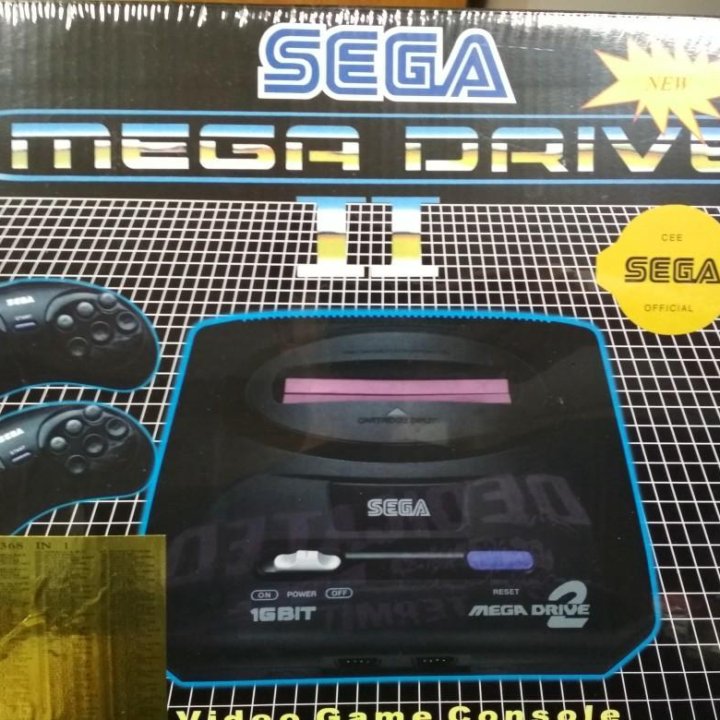 Новые игровые приставки SEGA + 368 игр и денди