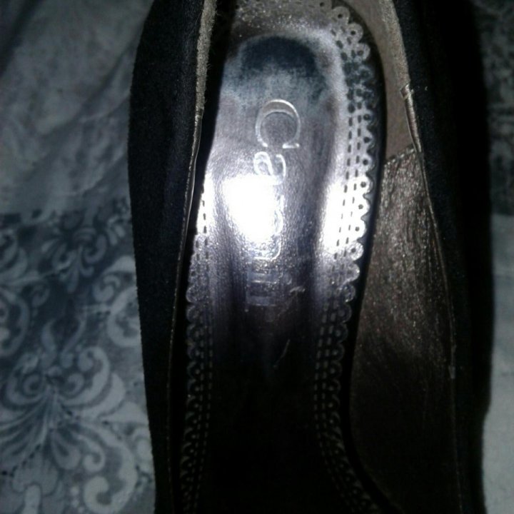 Туфли замша