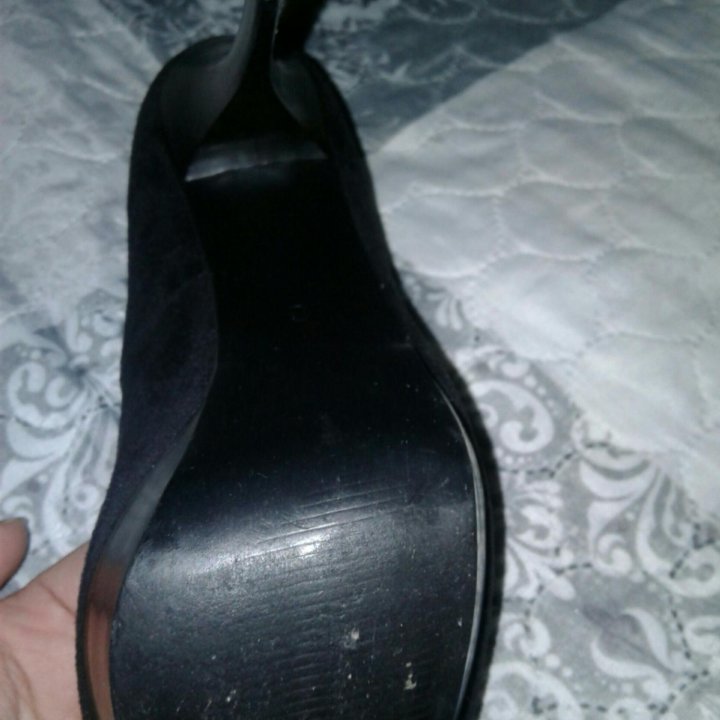 Туфли замша