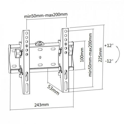 Кронштейн для LCD/LED тв 32