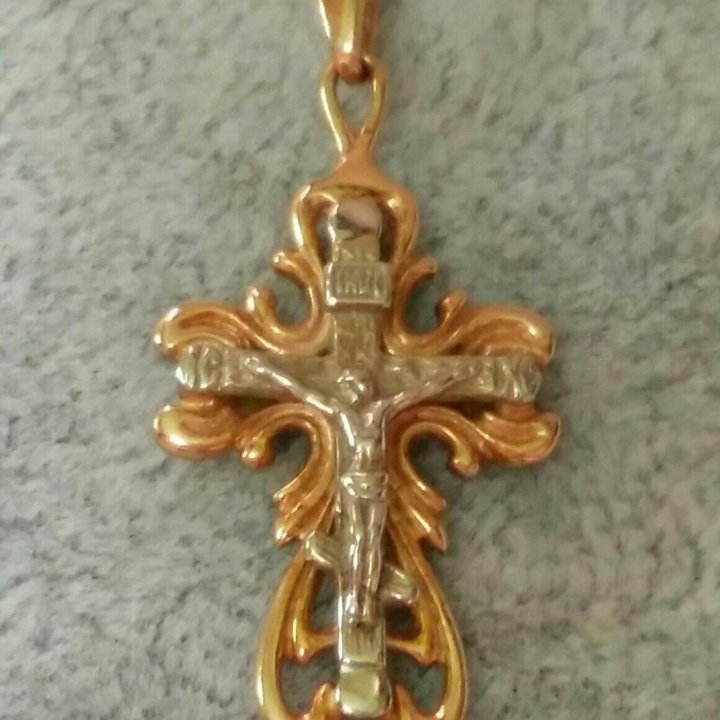 Крест золотой
