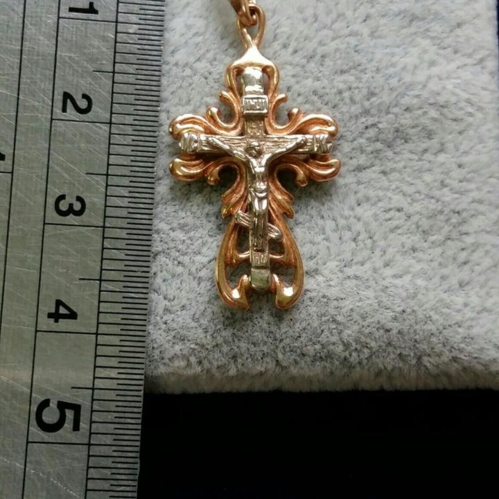 Крест золотой