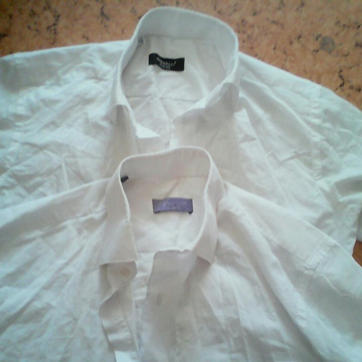 Рубашки белые