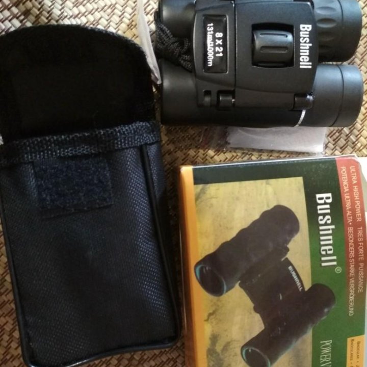 Бинокль Bushnell 8*21 новый в упаковке брак