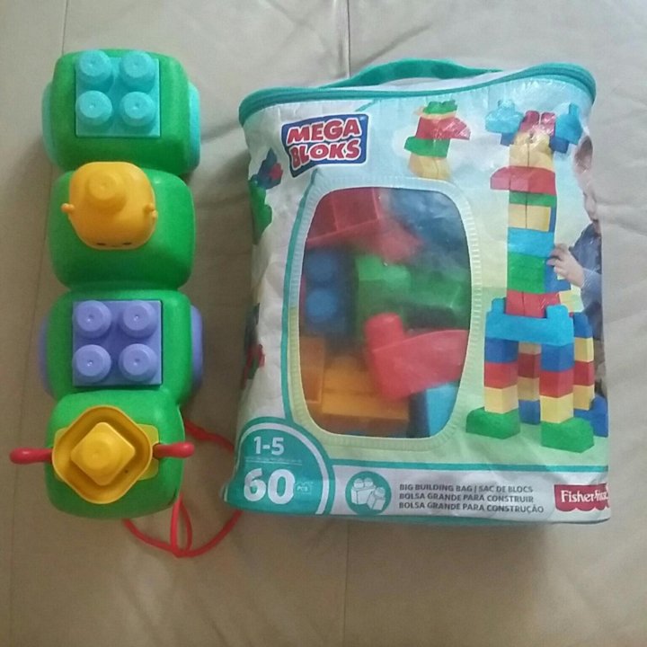 Конструктор Mega Bloks (Мега блокс) 70 деталей.