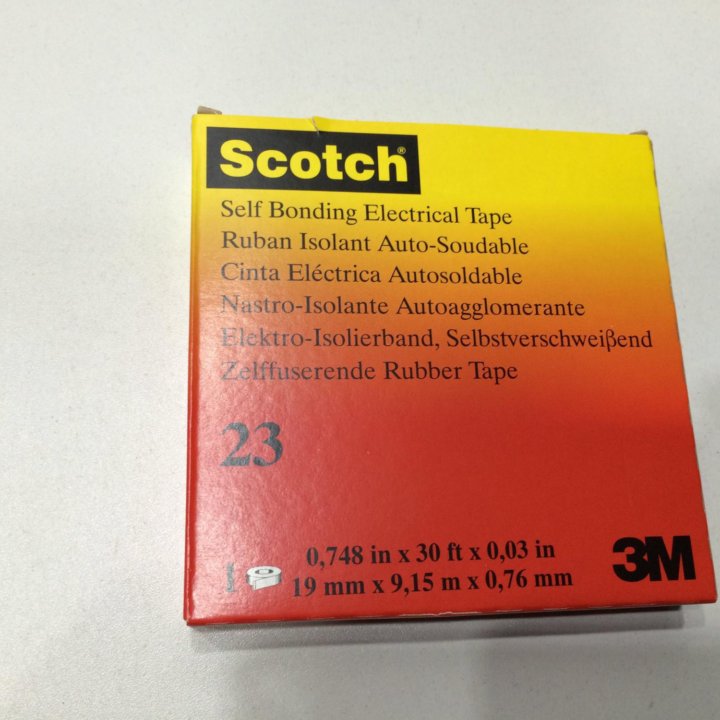 3M Scotch® 23 сырая резина