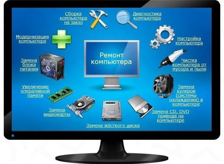 Любой ремонт компьютеров и ноутбуков