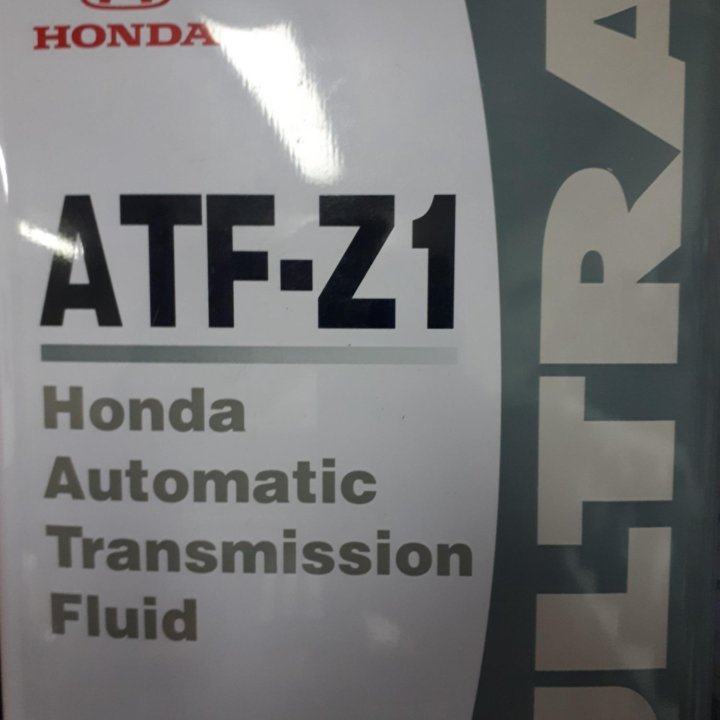 Honda ATF Z1 Ultra (замена масла в АКПП)ATF-Z1 Z-1
