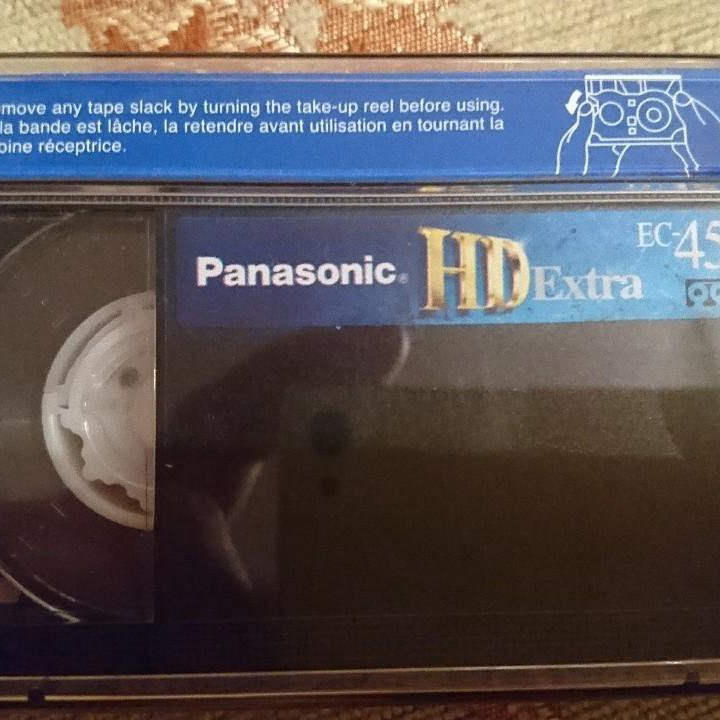 Compact video cassette Panasonic