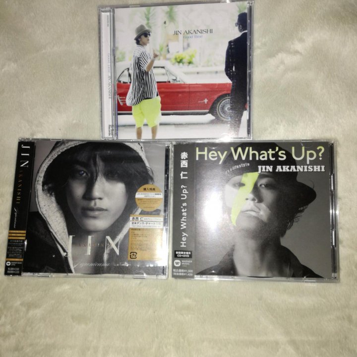 CD DVD J-pop JIN AKANISHI