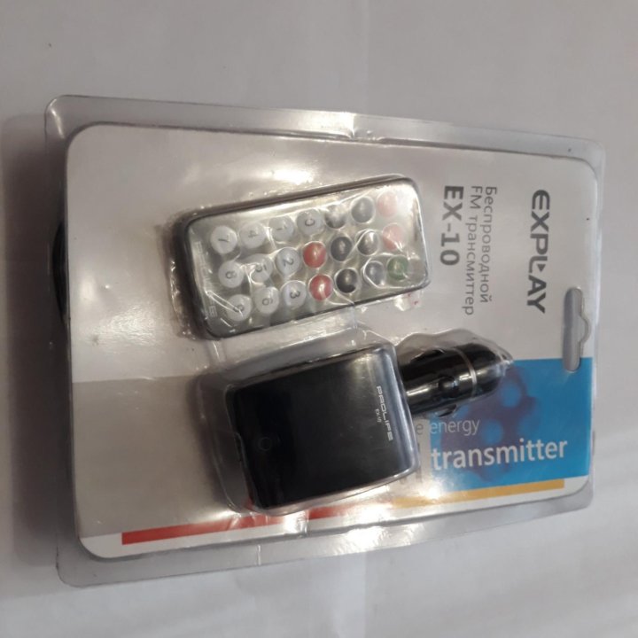 FM трансмиттер SD card, AUX, Flash