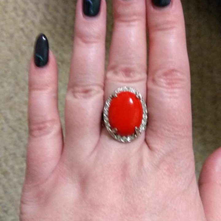 Серьги и кольцо