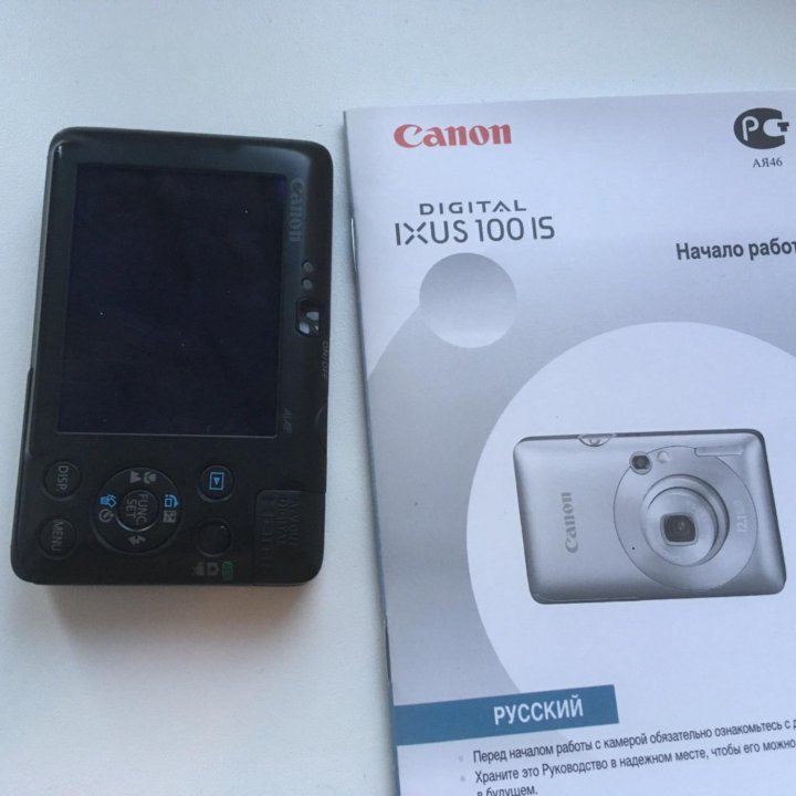 Canon Digital ixus 100 is