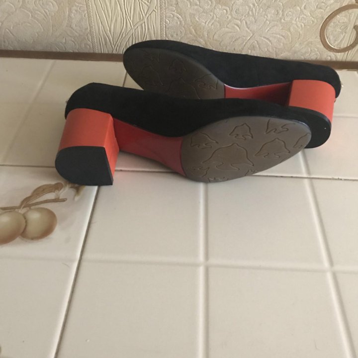 Туфли замша