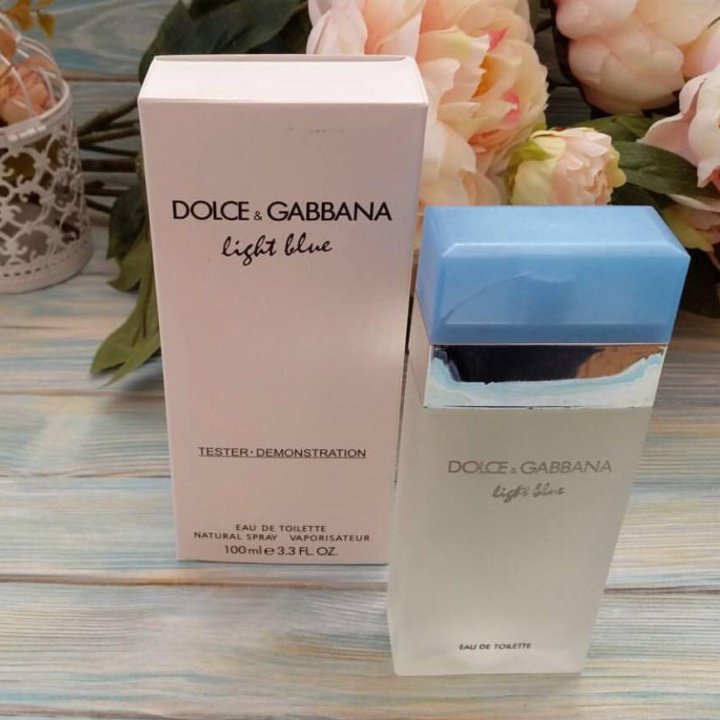 Dolce&Gabbana light blue тестер