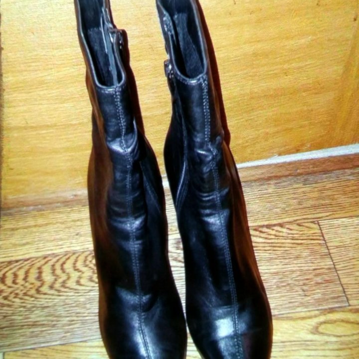 Ботинки кожа