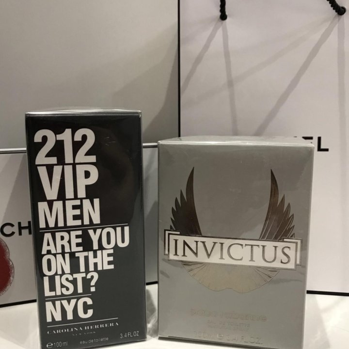 Парфюм мужской Invictus Paco rabanne и другое