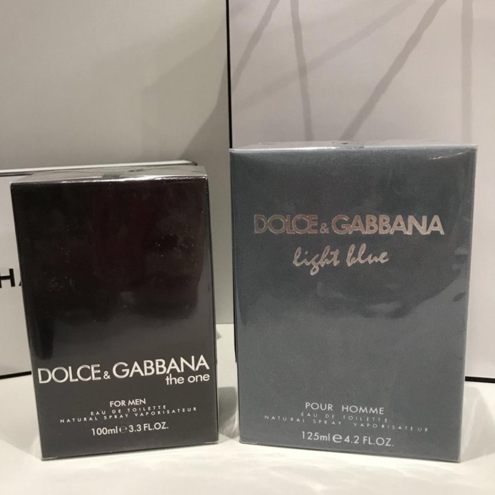 Мужской парфюм Dolce&gabbana the one и другое