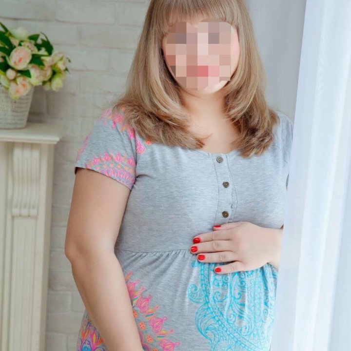 Платье для беременной и кормящей