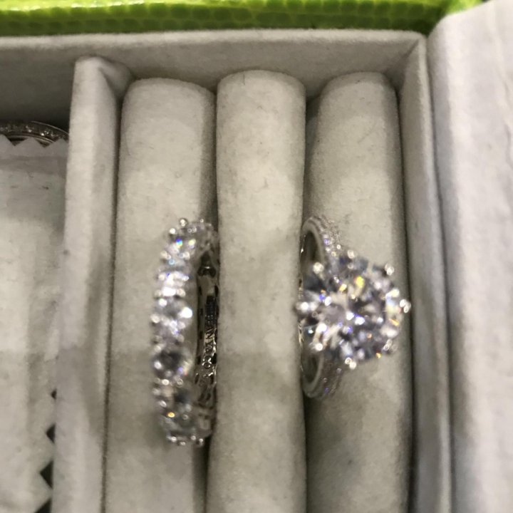 Кольцо серебро 925