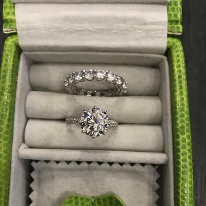 Кольцо серебро 925