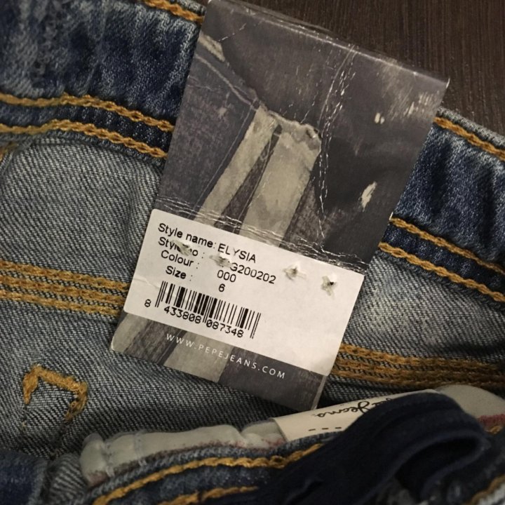 Новые джинсы Pepe Jeans 6 лет