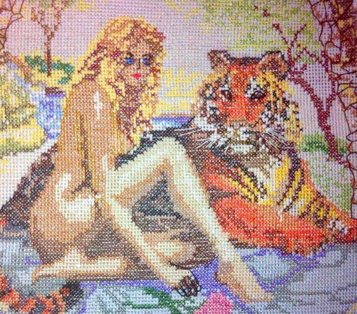 Картина «Дева с тигром»