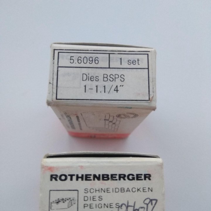 Резьбонарезные ножи ROTHENBERGER.