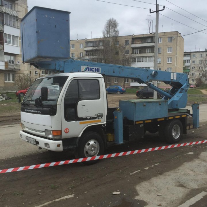 Услуги автовышки. Аренда автовышки. Заказ от 5-30м