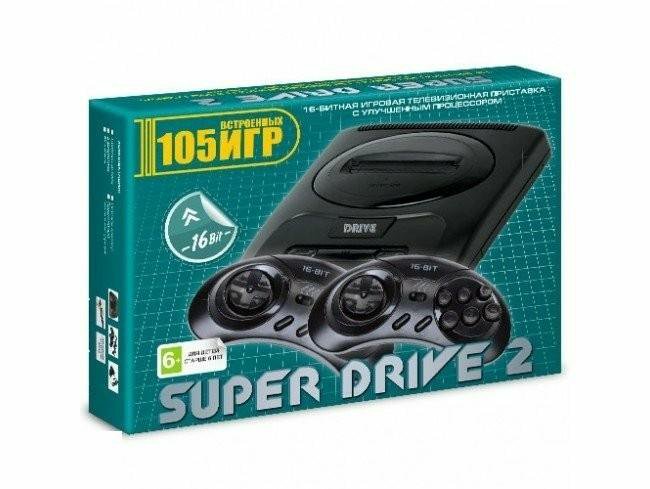 Приставка Сега Sega Super Drive 2 Classic 105 игр