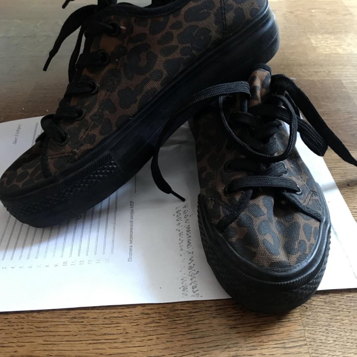 Кеды на платформе