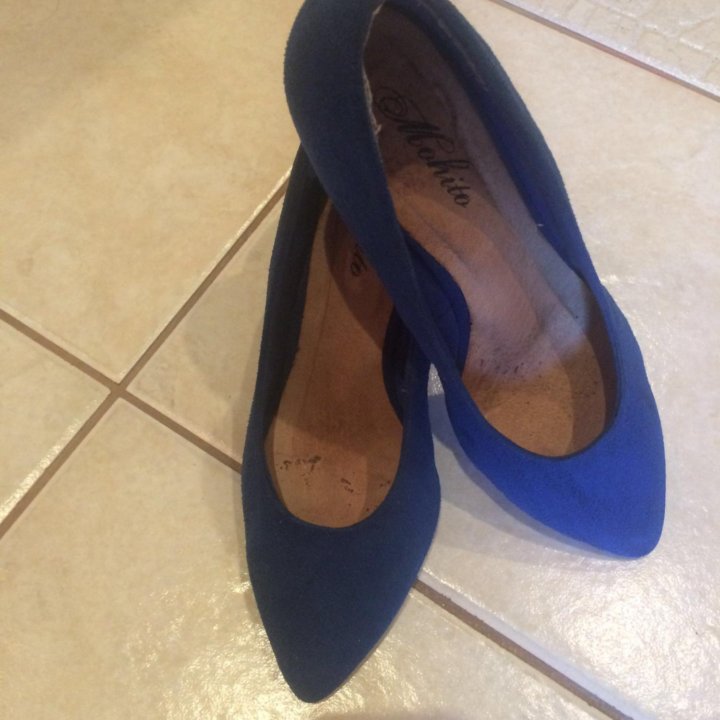 Туфли замш,