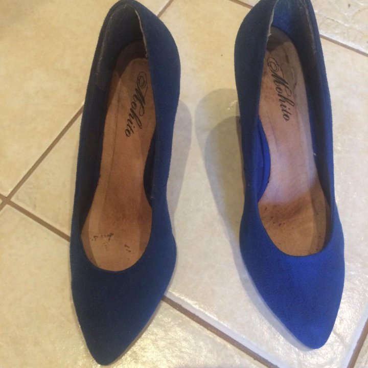 Туфли замш,