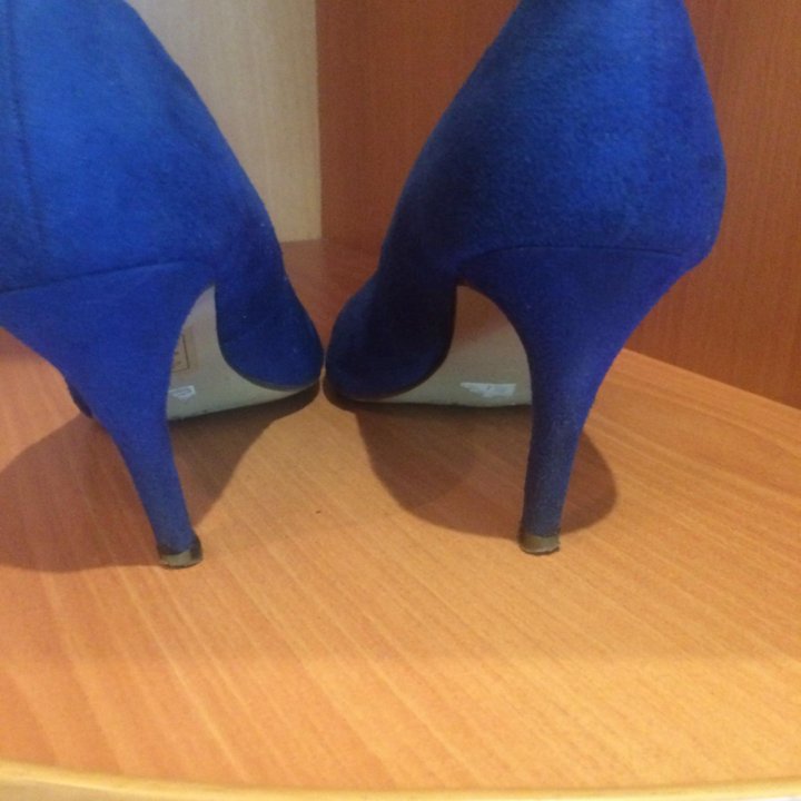 Туфли замш,